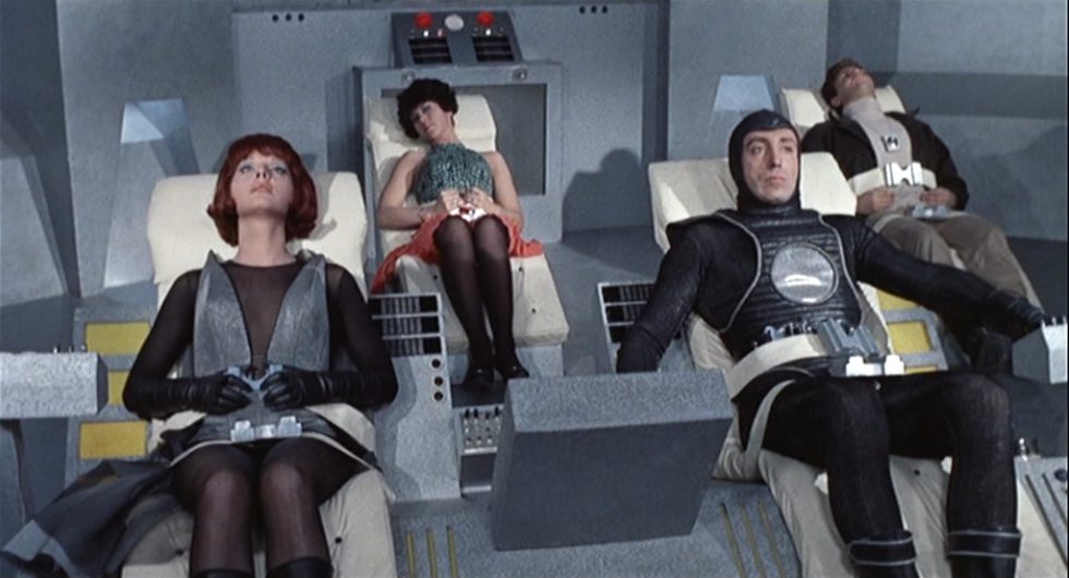 preachzilla's tweet photo. #StarPilot (aka 2+5 MISSIONE HYDRA) Holy cow, sci-fi from 60's Italy has always been campy, but this one? It's as schlock as it gets. Badly done through and through, and the acting's just abysmal. #GordonMitchell #KirkMorris #LeonoraRuffa https://t.co/almi783Os9