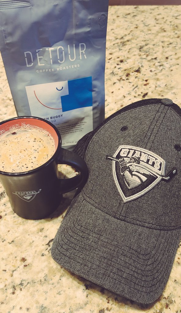 JourneyForJava1's tweet image. Today's Journey brought to you by @DetourCoffee and the @MichaelBuble owned @WHLGiants 

#CoffeeTime 
#WHL