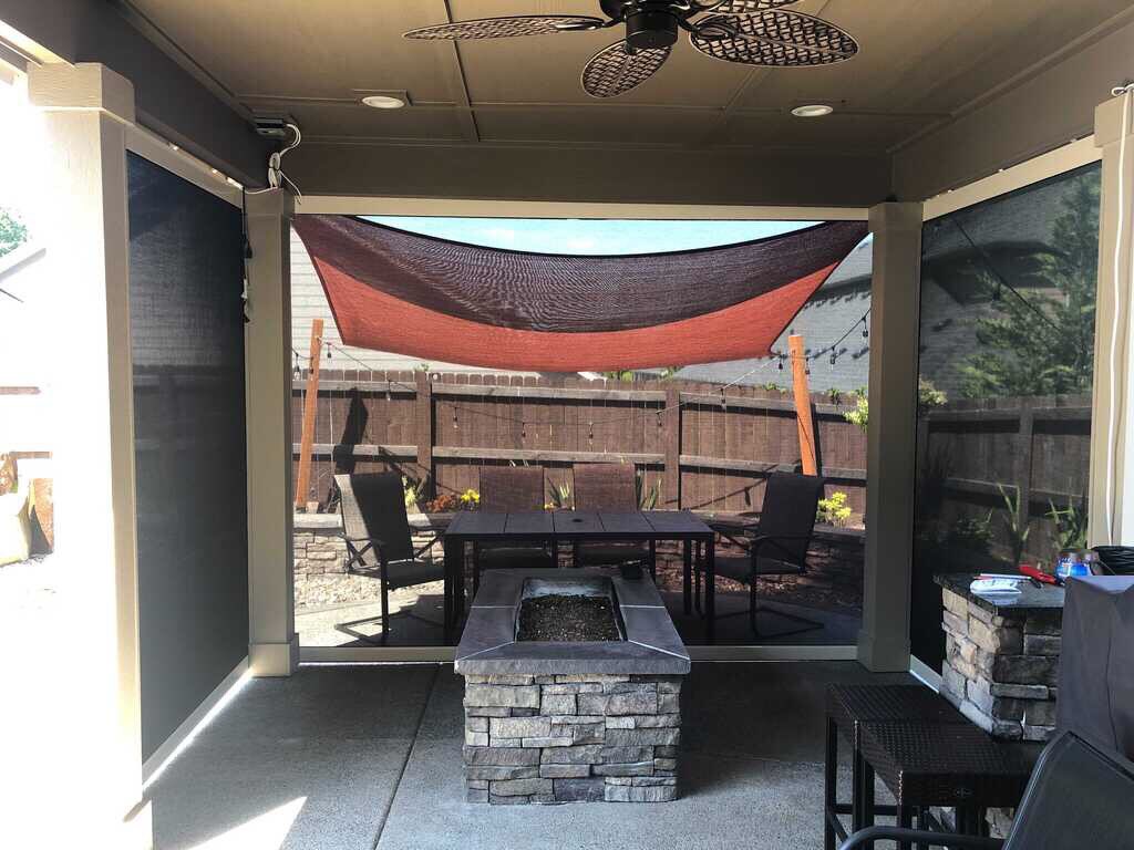 rosecityawning's tweet photo. Happy Thanksgiving Week! 

Here is a great example of an outdoor set up that would work this Thanksgiving. Just add a heater and you’re out of the elements and good to go! 

Consider screening in your outdoor area and turning it into a four seasons porch.

#RoseCityAwning https://t.co/nM7zBzhuKP