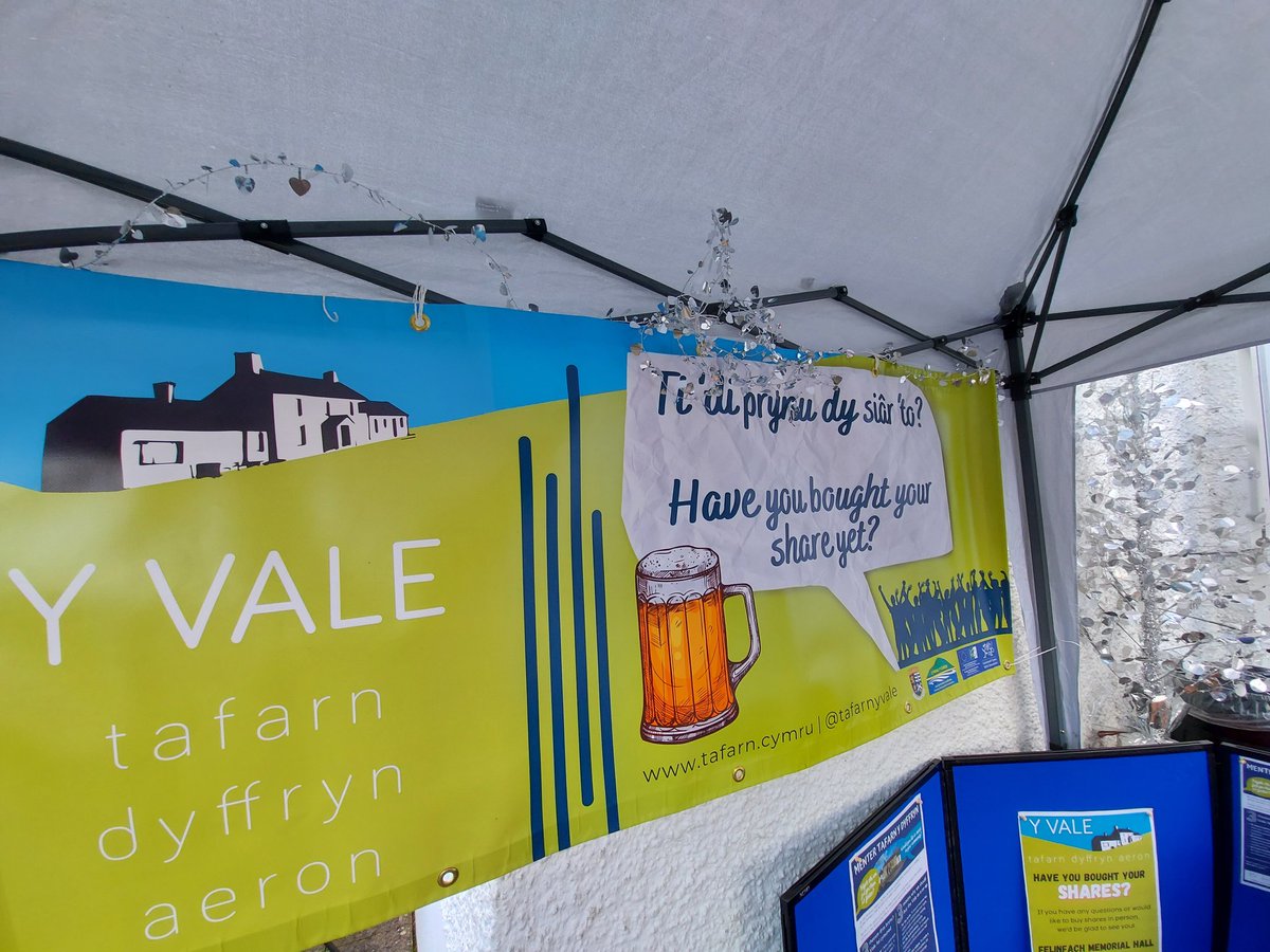 Menter Tafarn Dyffryn Aeron tweet media