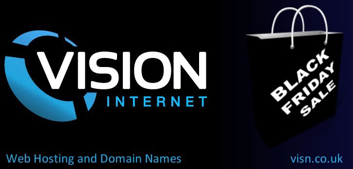 visn_uk's tweet photo. BLACK FRIDAY SALE - 50% off standard hosting packages along with lower domain prices. From https://t.co/tTXxqA92lZ #BlackFridayDeals #webhosting #website #domainnames https://t.co/XoUr0MAw5B