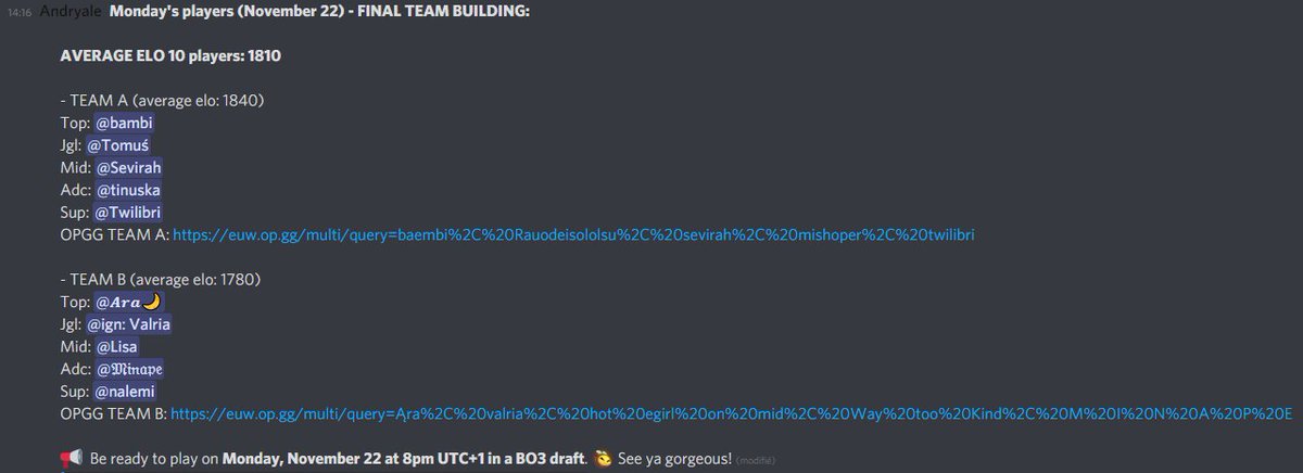 FemaleInhouse's tweet image. #LeagueOfLegends 
🇪🇺 Female Inhouse is getting back into having fun, training and forging new talents in a safe place. And we're opening the pre-season 12 by giving a mystery skin to each player of the winning team. 🎁

Support us on:
📅 Monday, November 22th 2021 at 8pm UTC+1.