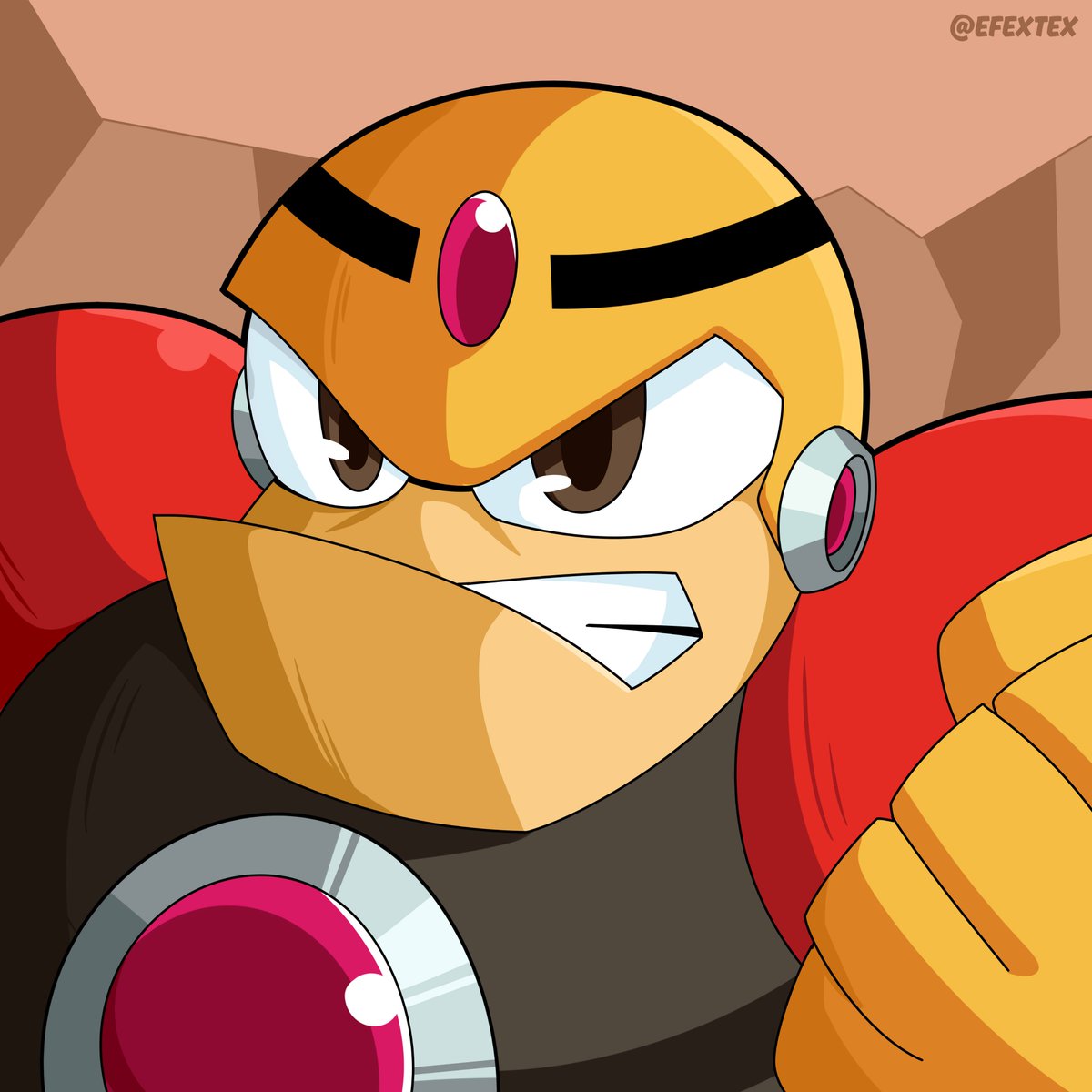 EFEXTEX's tweet image. GUTSMAN!! DUN DUN!!
#MegaMan #Gutsman #rockman