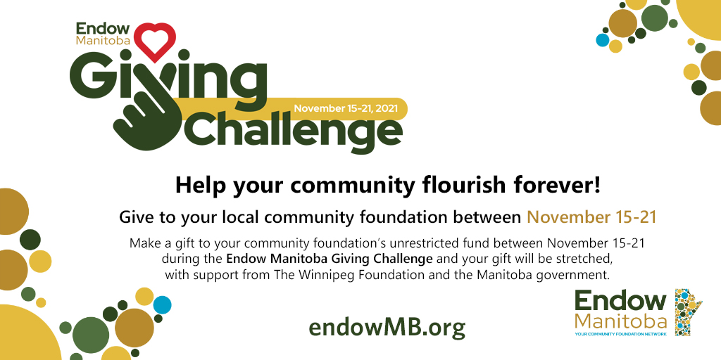 wpgfdn's tweet photo. Today (Nov. 21) is the LAST DAY in this year's #EndowMB Giving Challenge!
To make a gift securely online, visit https://t.co/Kyl4UXF4ue.
Endow Manitoba is an initiative of The Winnipeg Foundation. https://t.co/YQXf7bB1gO