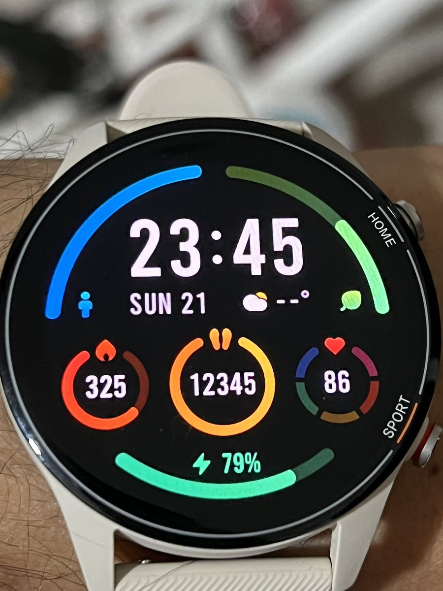 rajupp's tweet image. 12345 steps at 23:45 👀

#MiWatchRevolveActive