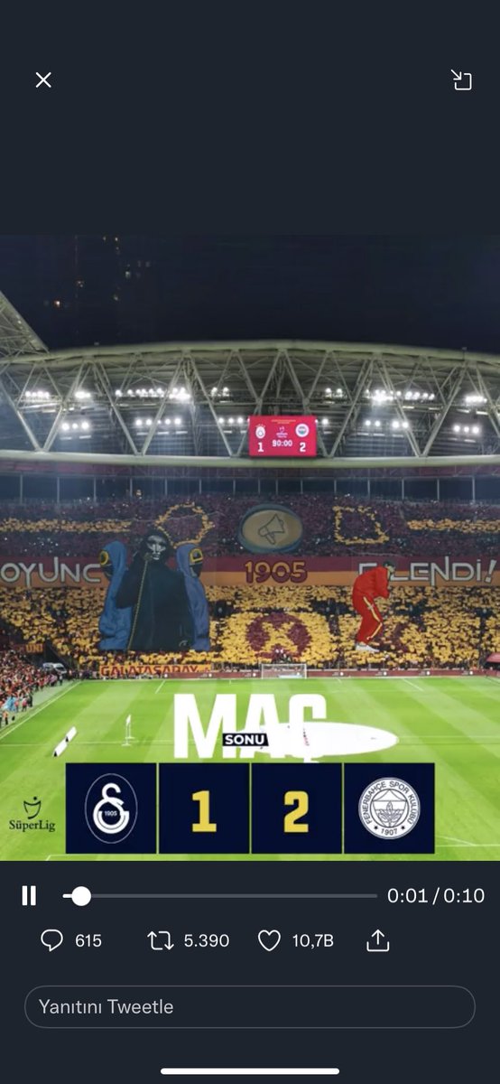 <a href="/Fenerbahce/">Fenerbahçe SK</a> Geldik Gördük Hem de 10 kişi yendik Dönüyoruz 
Cincon a böyle koyarlar