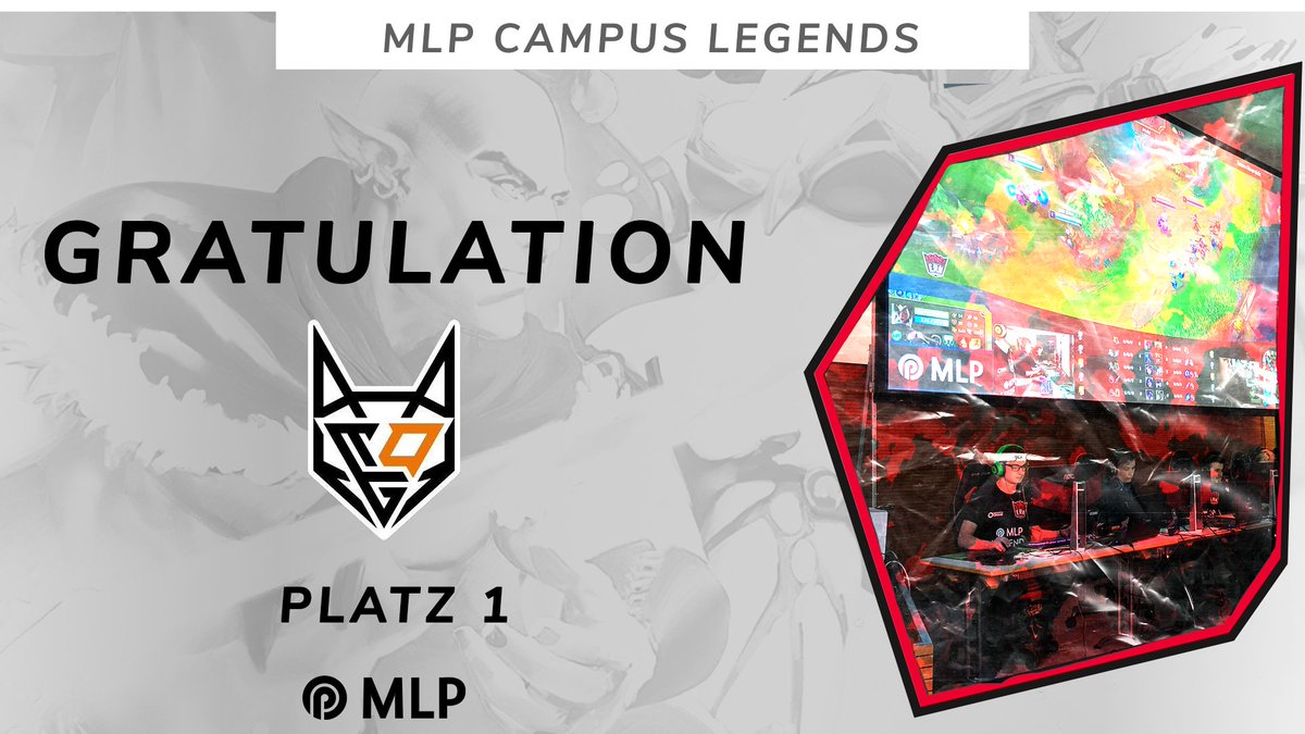 esportrn_'s tweet photo. ➡️MLP Campus Legends Winter Edition 2021
Was füe ein spannendes Finale! Am Ende setzt sich @TOGfoxes Evolution mit 3:2 durch und sichert sich 500€ Preisgeld #GGWP
Starkes Turnier aber auch von @ger_monkeys und Gratulation zu Platz 2!
#ern #LeagueOfLegends #MLPCL https://t.co/Pvjbcgjysi