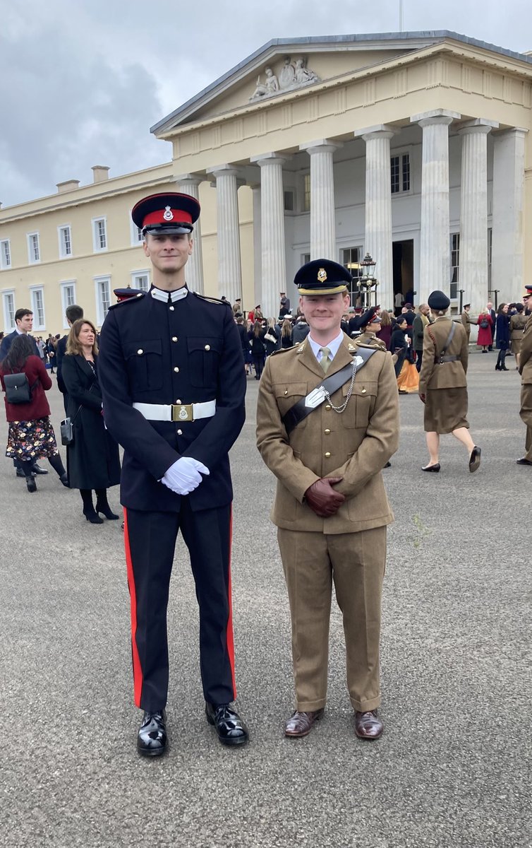 AndreaCowanT's tweet photo. @ShrewsburySch @churchillshall two Salopians at RMAS yesterday https://t.co/tonH1i5DCx