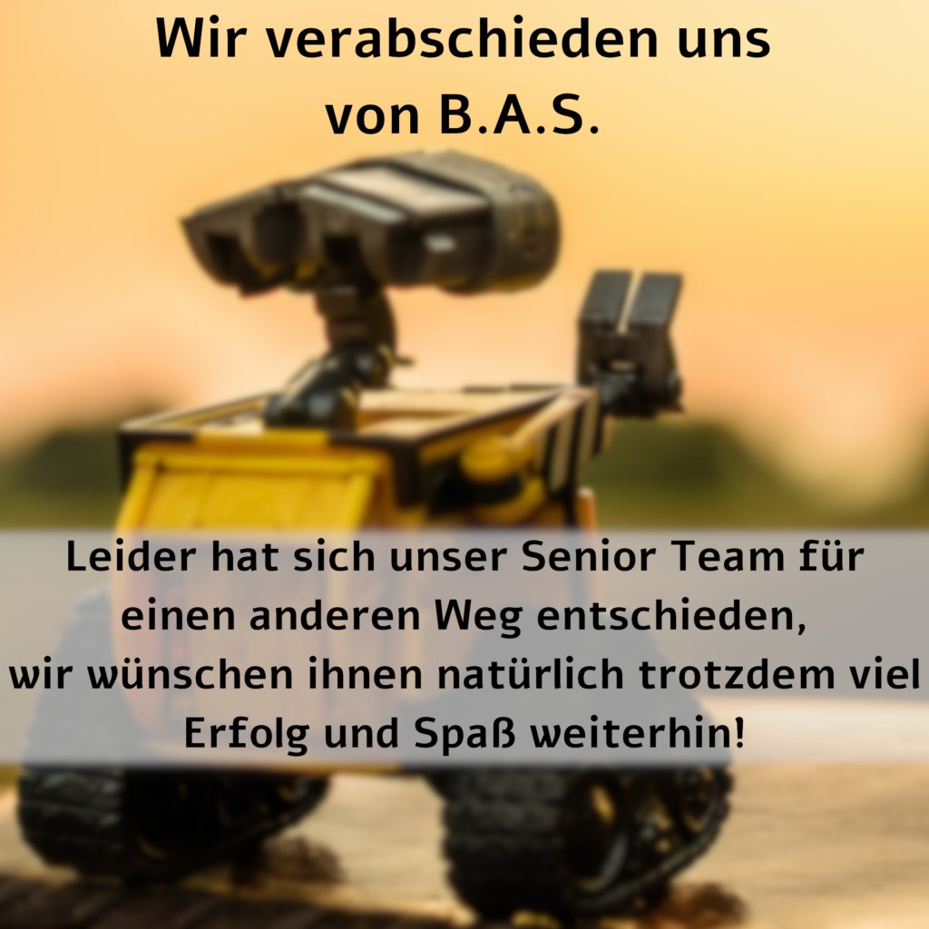 Leider müssen wir euch heute mitteilen, dass B.A.S. in Zukunft nicht mehr ein Teil der Fearless Warriors eSports Orga ist. Wir bedauern dies sehr, aber wünschen dem Team und seinen Mitgliedern natürlich weiterhin alles Gute und viel Erfolg!

fearless-warriors-esports.de/ein-abschied/