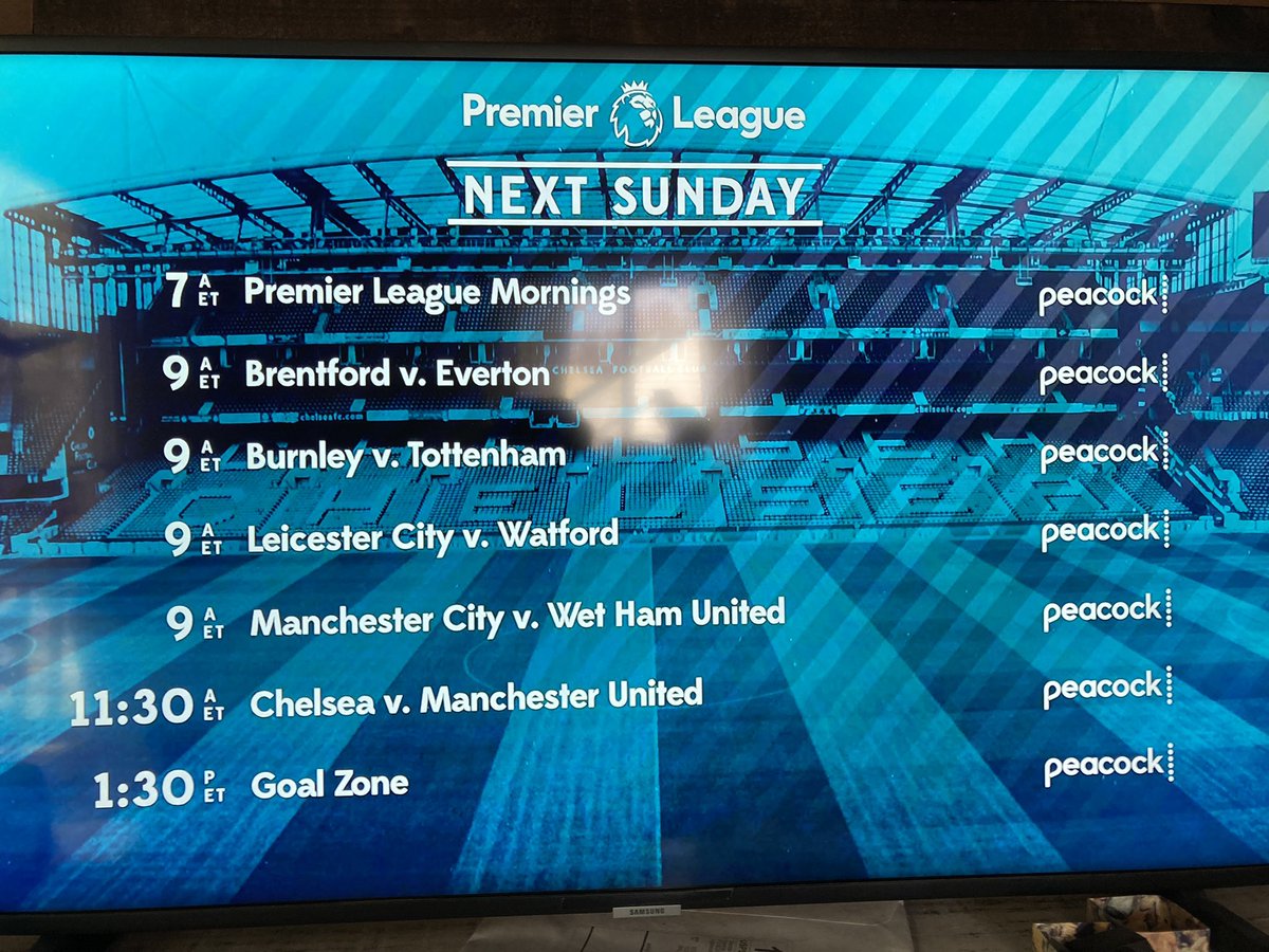 FergTheGreater's tweet photo. Ordinarily I’m watching Watford hands down, but on this occasion I can’t say no to wet ham… @NBCSportsSoccer @premierleague https://t.co/dgBvzMdeqU