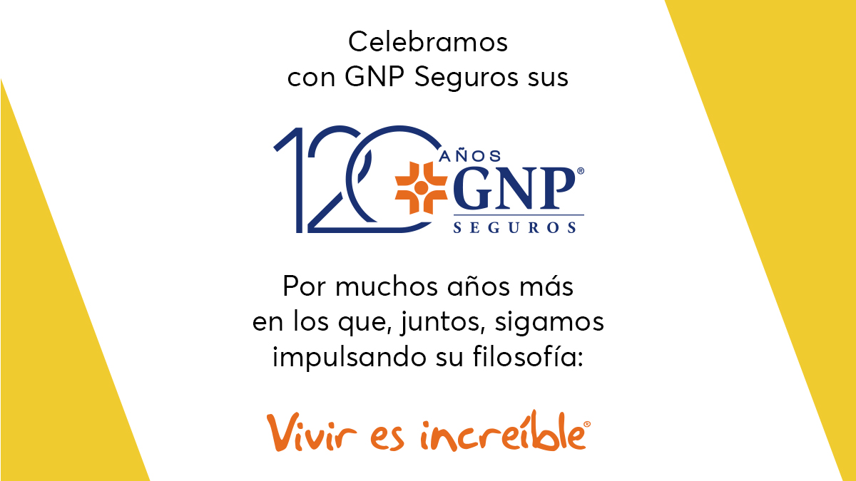 Durante muchos años hemos pasado grandes momentos con <a href="/GNPSeguros/">GNP Seguros</a> y hoy celebramos los #120AñosGNP ¡Felicidades!