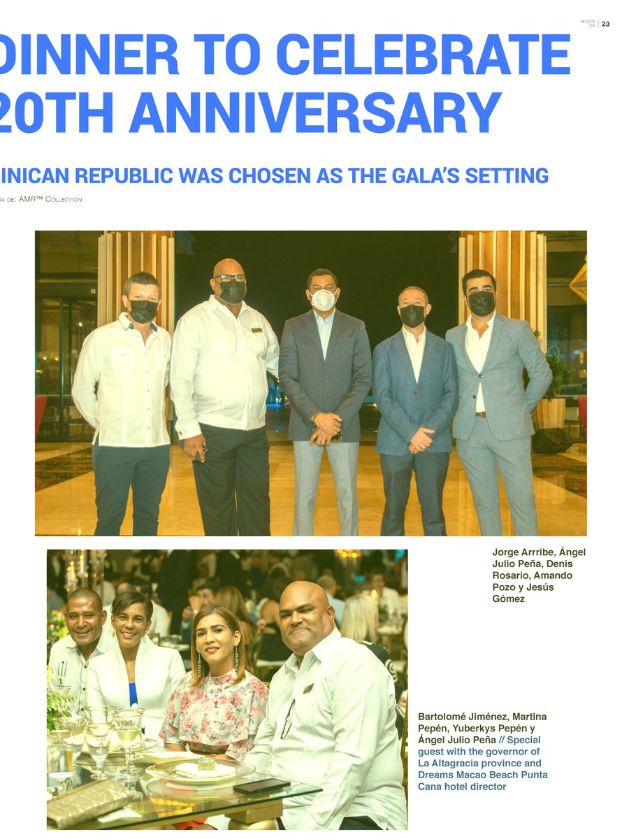 Cigardom's tweet photo. The AMR Collection hotel chain, which has 11 hotels in the #DominicanRepublic celebrated its 20 years of foundation in style at the Dreams Macao Beach Punta Cana #hotel Clik this link: https://t.co/7w8G9U3tPG and discover the great anniversary event. https://t.co/V47fz8ugB5