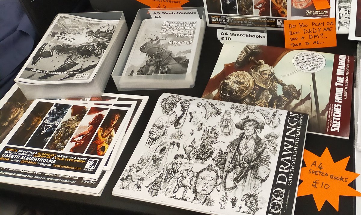Gareth Sleightholme - Comics & TtRPG Art tweet media
