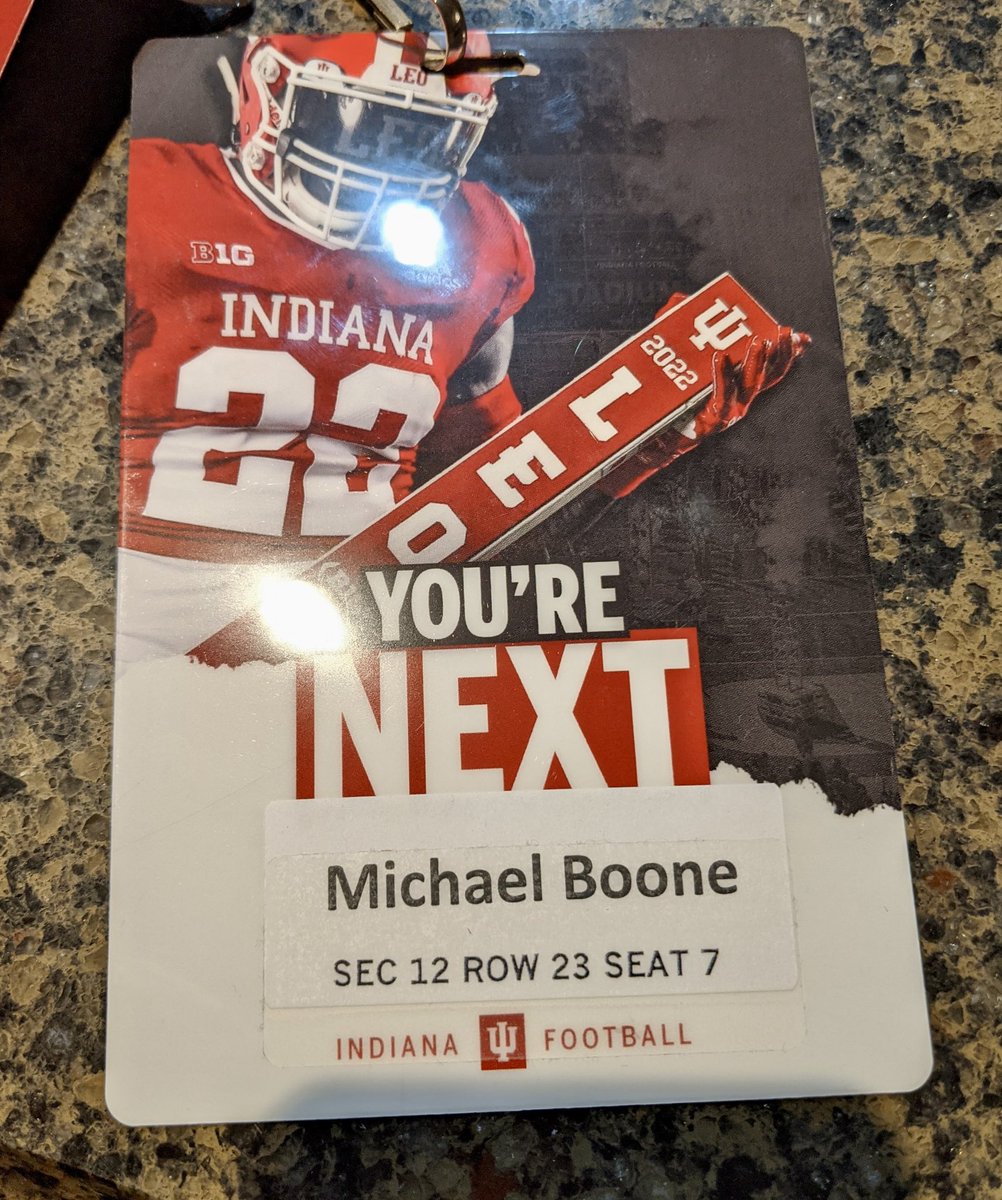 michael_boone74's tweet photo. Had a great time visiting the Indiana University campus yesterday. Thank you @IndianaFootball for the amazing game day visit. https://t.co/XTXId3GwVu
