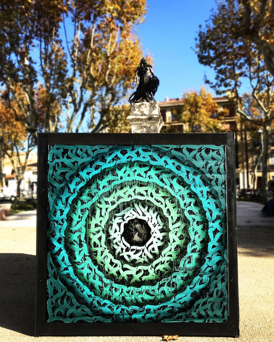 Maderno_'s tweet photo. - Participation à la semaine du handicap à Salon de Provence -              Cube 2x2m.                                     #handicap #inclusion   #salondeprovence #corabook #circleart #abstractart #calligraphy #calligraffiti #calligraphymasters #lettering https://t.co/CKs8sqSx82