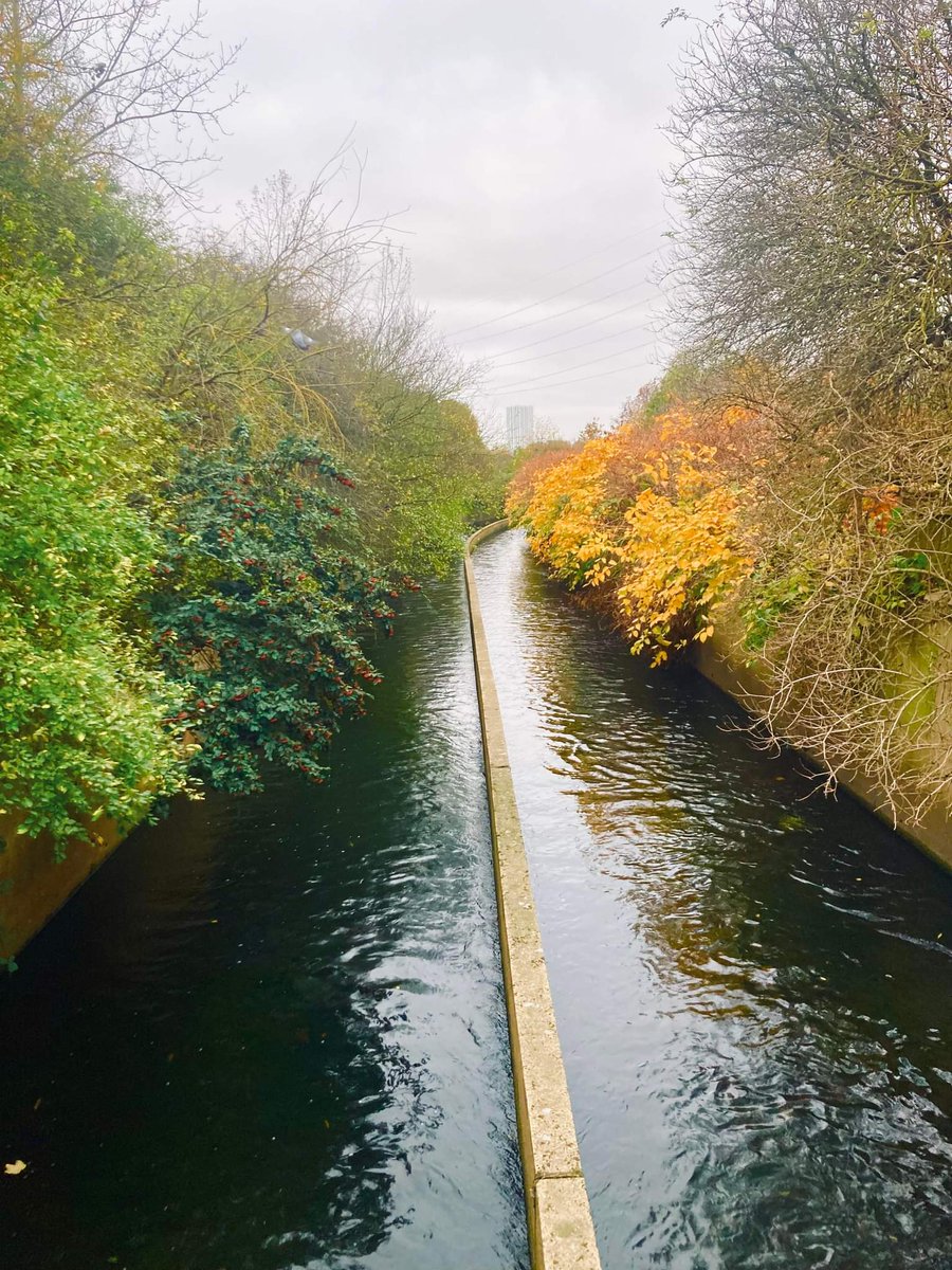 AlisonJArcher's tweet photo. What a #RiverOfStories we're hearing as we walk the wonderful #PymmesBrook to make a film about the river and its people. Photos here (c) Ruby Noorani. #PymmesBrookERS #StoriesOfEnfield @HeritageFundL_S @EnfieldCouncil https://t.co/pAfOzPH49J