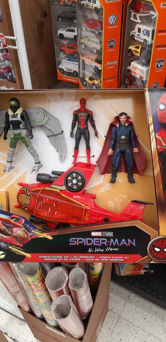 Juguete Figura Spider-man No Way Home Aracno Jet De Escape 
