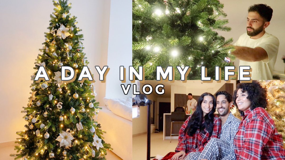 LamiyaSlimani's tweet photo. NEUES VIDEO  🎄
▶️ https://t.co/i8tt0Mv3lP
Geschwister Réunion, mein Freund &amp; ich bauen gemeinsam den Weihnachtsbaum auf u.v.m🤍 
Also für die Richtige Stimmung ist gesorgt 🎉 https://t.co/nlToPRKDdK