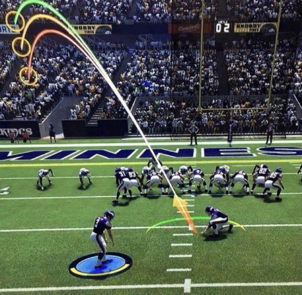 barstoolsports's tweet photo. Mason Crosby all season https://t.co/ExT70zq2Hh