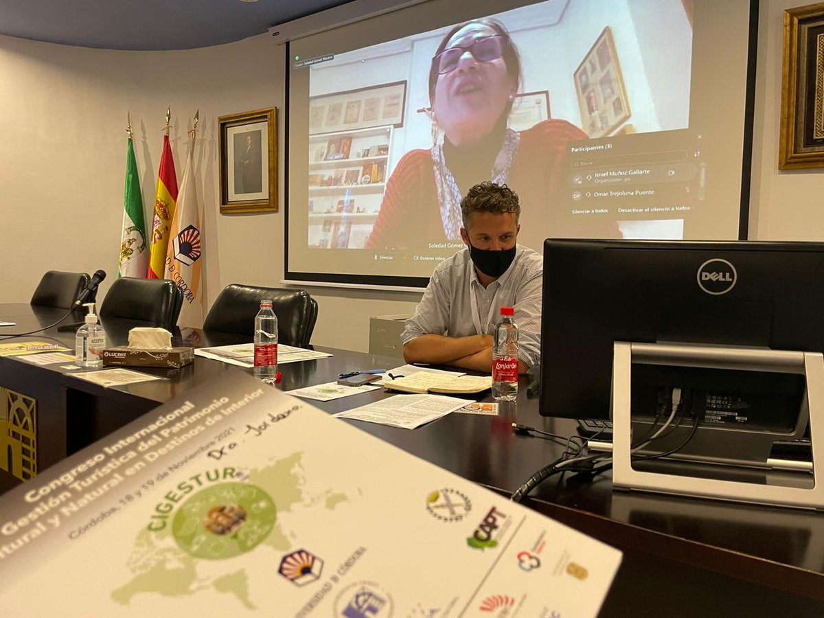 UCOGriego's tweet photo. Miembros del área de Filología Griega participaron en @cigestur, primer Congreso Internacional sobre Gestión Turística del patrimonio cultural y natural en destinos de interior: https://t.co/yelbQYedJZ https://t.co/NMsb29c4jE