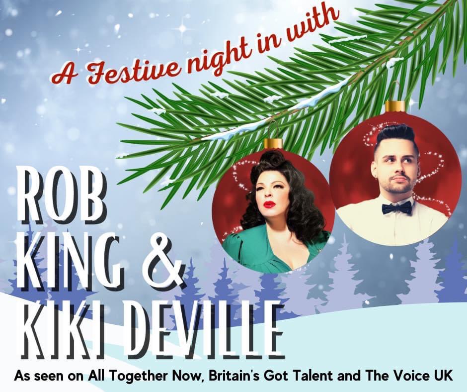 TheBowdonRooms's tweet photo. 🎄 It’s beginning to feel a lot like Christmas 🎄
Join the fabulous @_iamRobKing & Kiki Deville for a truly festive night in with all the Christmas classics!
#Altrincham #Christmas #Robking #KikiDeville #FestiveSongs
Grab your Tickets now👇 🎫 👇
https://t.co/pvxtTLcUfj https://t.co/lVFXFrDicw