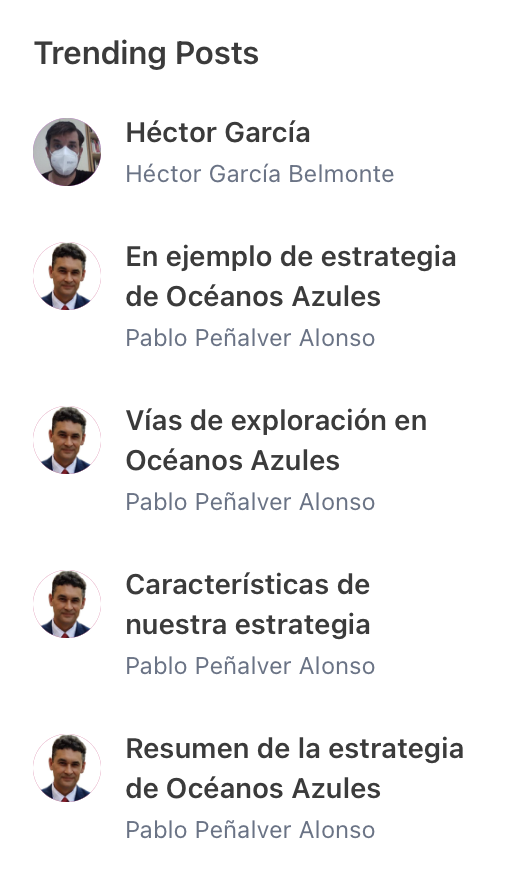 ppenalvera's tweet photo. 🔝No te pierdas las últimas publicaciones de #ConectaFP, la comunidad de prácticas de docentes ee3 #FP #Innovadores
🌊🌊🌊Esta semana hemos abordado #blueoceanstrategy. En #APES_CLM estamos de lleno trabajando este tema.
Mira los Trending Posts y los prof@s más activ@s! ;) https://t.co/hxSqo9syP3