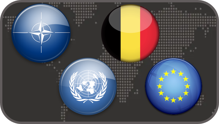 AStCBelDef's tweet photo. 🌐 Our coming week will be largely about the UN, NATO and EU. Various Belgian representatives will inform us further about the structure, responsibilities and current missions of these organisations. Unfortunately, not all visits can take place and some lessons are done remotely. https://t.co/VD25xj7w71