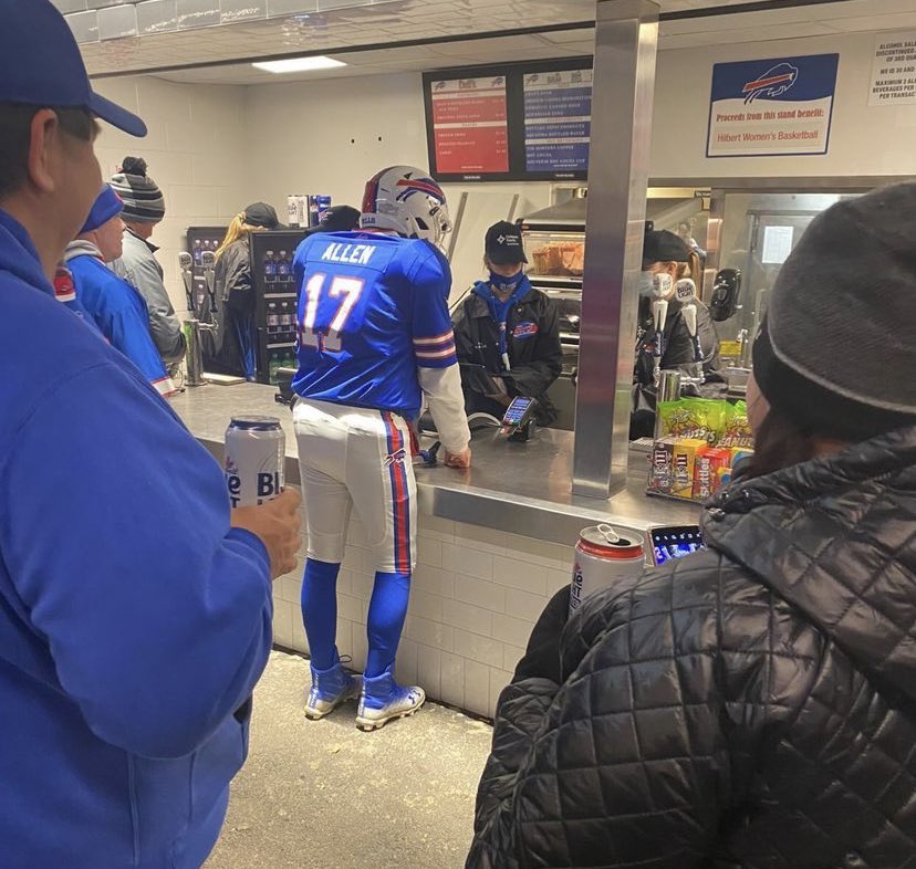 Barstool Sports on Twitter "Josh Allen has had enough of today’s game
