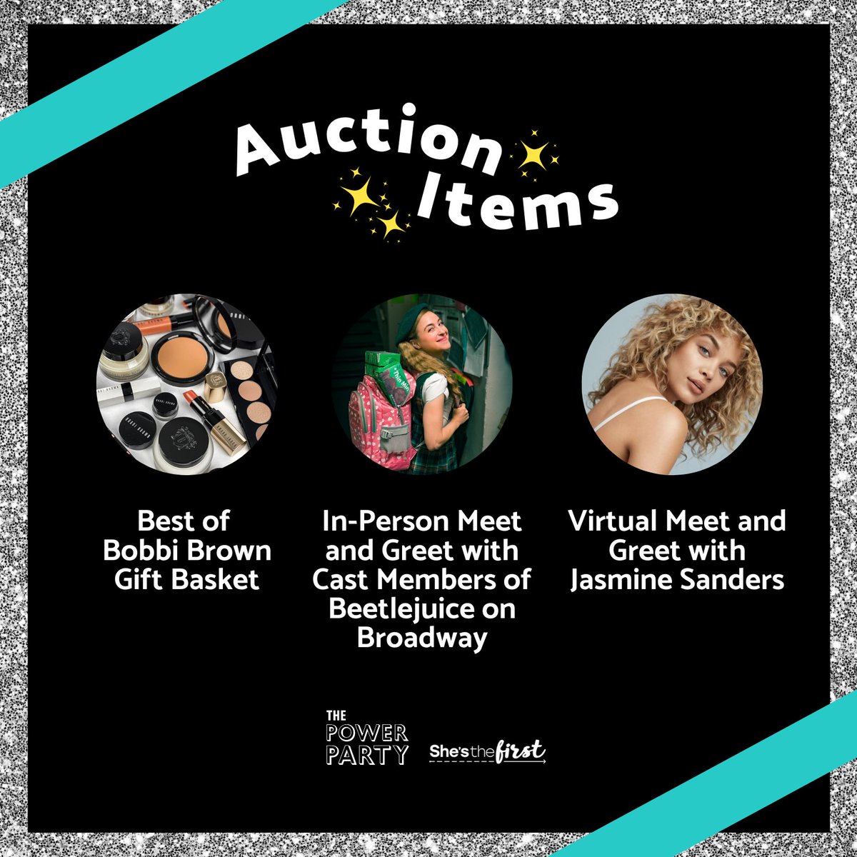 shesthefirst's tweet photo. It's not too late to bid on an auction item from #STFPowerParty! Help us reach our fundraising goal and reward yourself with something special for donating to STF. Our silent auction ends on #GivingTuesday, November 30th. See details and bid at https://t.co/o0kLOuhvTm ✨ https://t.co/ZVu5vlRA2P