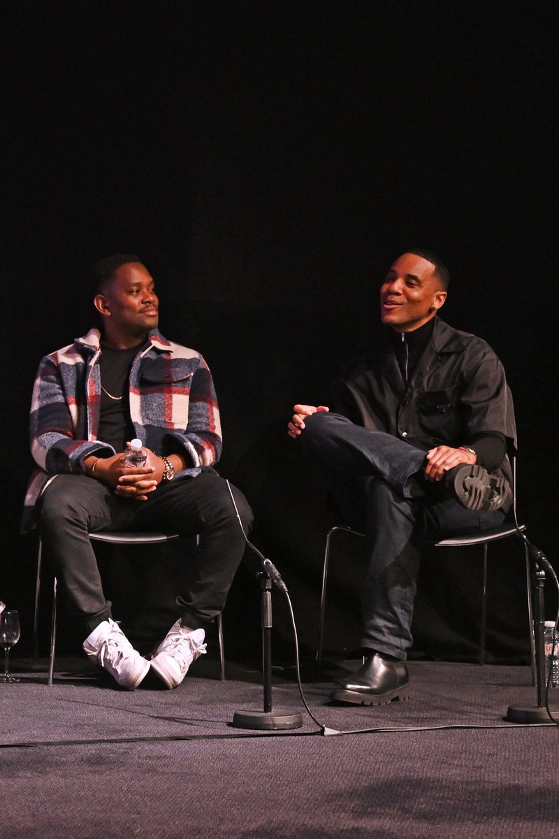 miafilms's tweet photo. Two ace events @BFI #southbank this wknd - first an inspiring and open talk between @afuahirsch @AmlAmeen @REGYATES on their directing debuts #PiratesFilm and #BoxingDayMovie then today #MikeLeigh and cast revisiting 2014’s #MrTurner the wistful and stirring biopic. #Ilovecinema https://t.co/BHIj9QjE3f