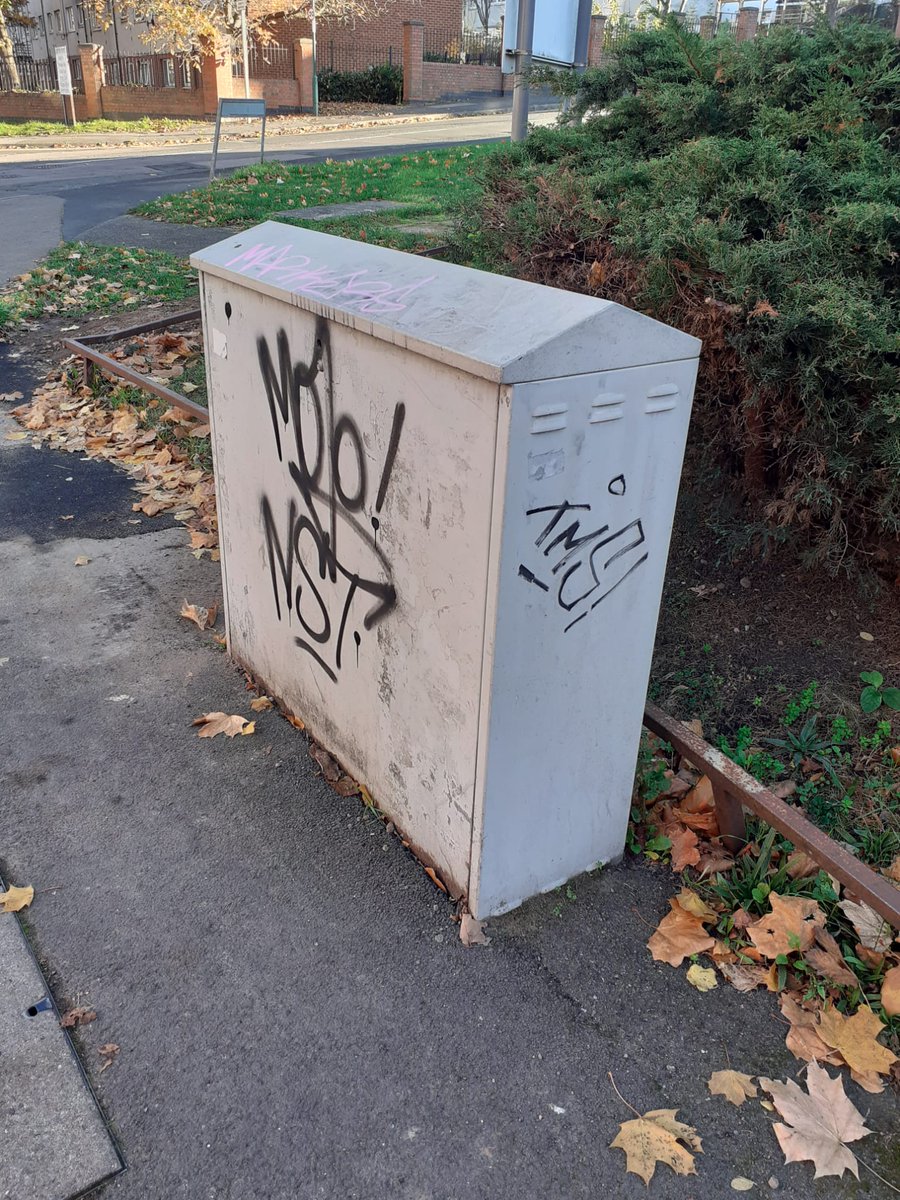 StAnnsMapperley's tweet photo. Few more  before and afters tackling the graffiti  problem https://t.co/wKDSLBPMtN