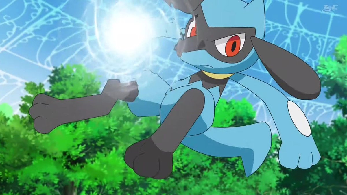 I'm here to bless your timelines this afternoon with the cute and adorable Emanation Pokemon, Riolu! 🐶👊