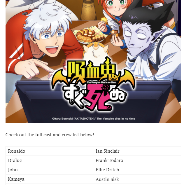Welcome to Demon School! Iruma-kun Season 3 English Dub Reveals Cast &  Crew, Release Date - Crunchyroll News
