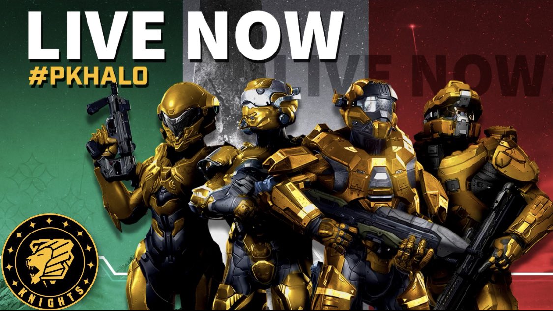 KnightsGG's tweet photo. ⚔️ #KnightsNation ⚔️
Come show your #PKPride as our Halo team competes MX HCS Open Qualifier!
LIVE NOW 🔴
📺 https://t.co/B8jQP86xBi
🦁 #PKHalo https://t.co/A4CwmF1uae