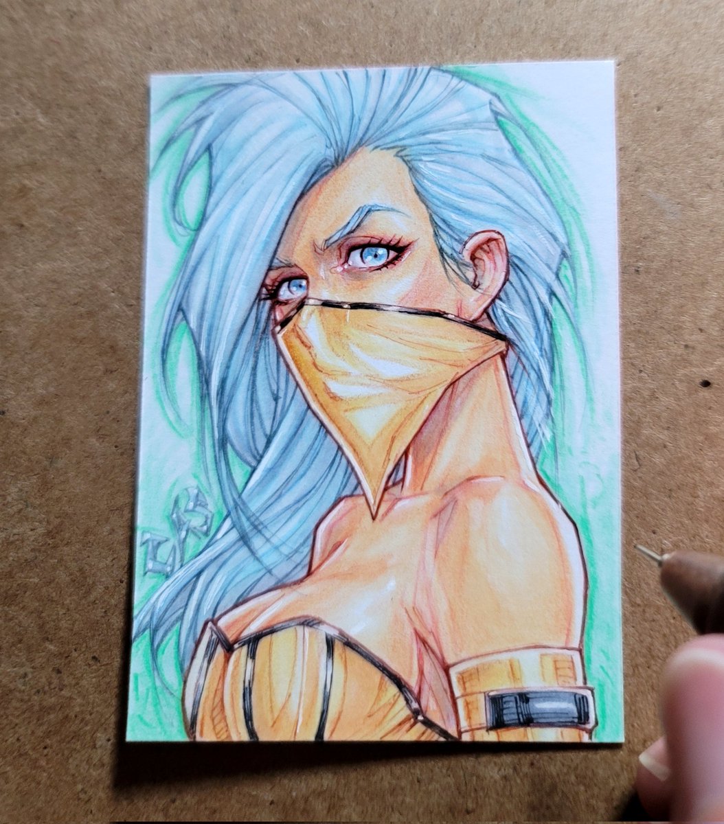 Here's another look at the character sketchcard of "The Pianist" done for <a href="/FillPops/">Phill Diaz</a> The Lost Pages" comicbook campaign on indiegogo!
indiegogo.com/projects/the-l…
