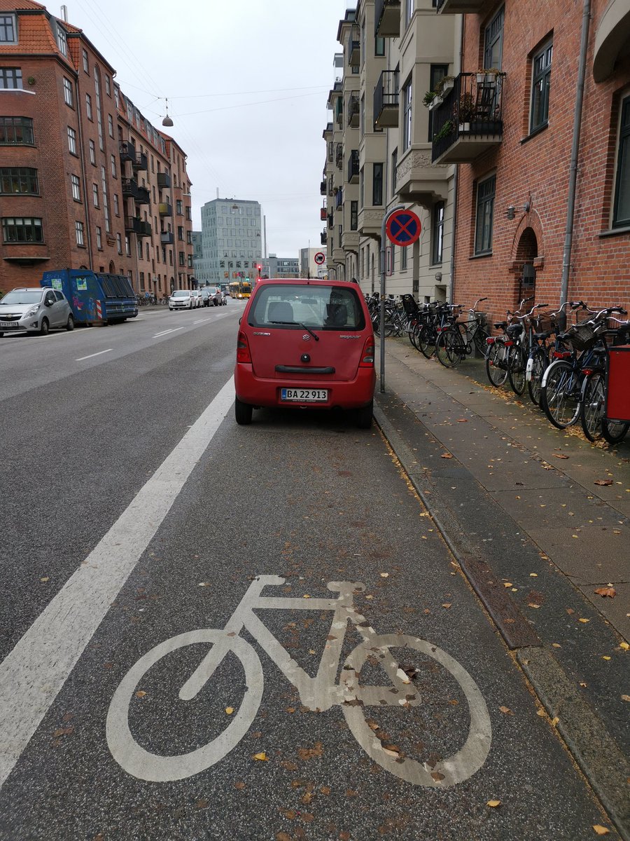 Hov, det var ikke en parkeringsplads.