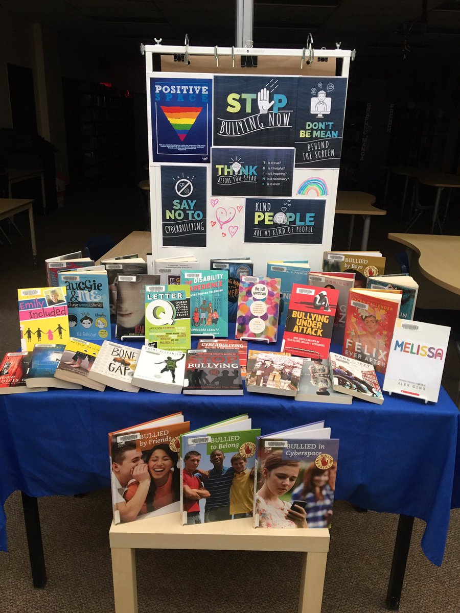 alibrarytech's tweet photo. Check out our books for #antibullyingweek in the #adslibrary 📚 @actondistrict #bekindonline #stopbullying #kindpeoplearemykindapeople https://t.co/DGLB46DoLH