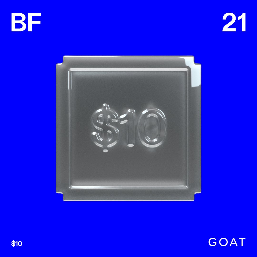 Enter #GOATBLACKFRIDAY for a chance to win over $1,000,000 in free prizes, exclusive daily drops and more. goat.app.link/WvnTeEDR9kb