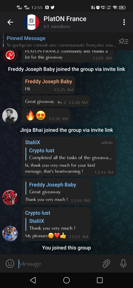 Harrie8027's tweet photo. @PlatONFrance The Key features of PlatON Network including Algorithm Sharing,Data Circulation, Privacy Protection &amp; AI Empowerment offers it a great future😍🔥
@JosepFreddie 
@ismayilsakeerg1 
@lonewalker654
#Giveaway #PlatON #crypto
My telegram id:@hood1352 https://t.co/iYa0E1snop