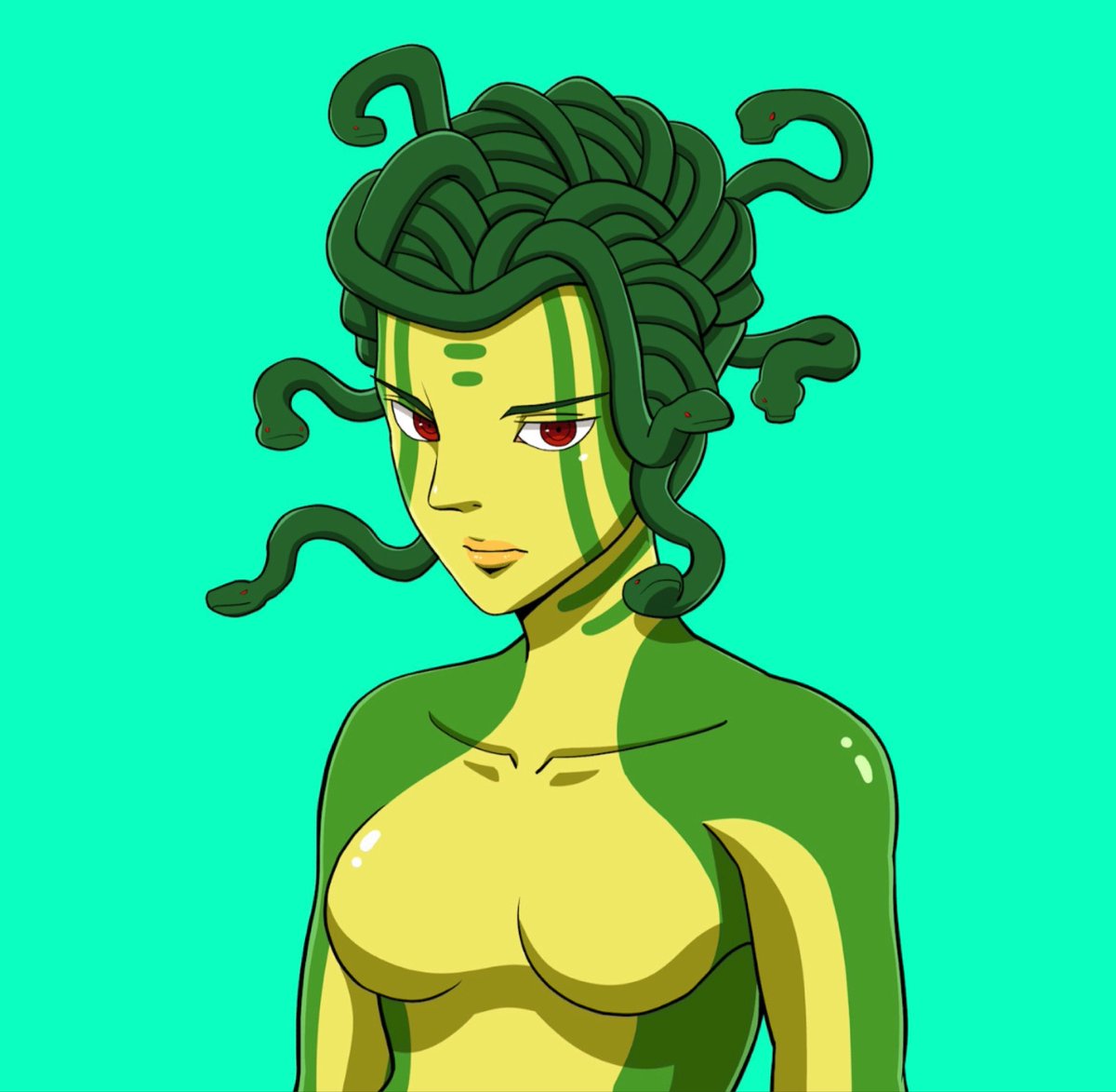 chrysanasol's tweet photo. Before my trip to @TheRealDrMiami. Pre-Sale dropping in December. https://t.co/P4TRzSLqBs. #SolanaNFT #solana #NFTCollection #Medusa #NFTartists https://t.co/lqd76gnClJ