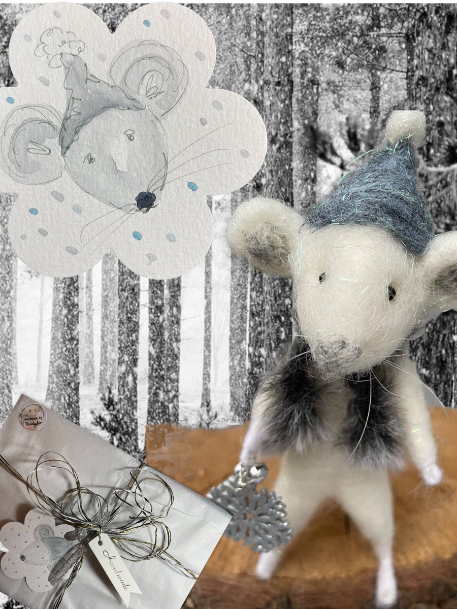 daintydooHM's tweet photo. I create needle felted fairies and seasonal home decor. My fairies can be gift wrapped with a personalised hand painted gift tag making a perfect special gift. #SBS #MHHSBD #Christmasgifts #fairies #needlefelting @TheoPaphitis #daintydoo #daintydoohm #CraftBizParty https://t.co/PoYHFyUX7d
