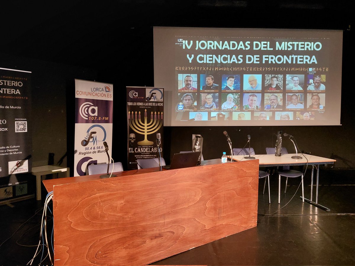 👋 Clausuramos así las IV Jornadas del Misterio y Ciencias de Frontera. No tenemos palabras para agradeceros tanta atención. ¡Nos vemos en la quinta edición!