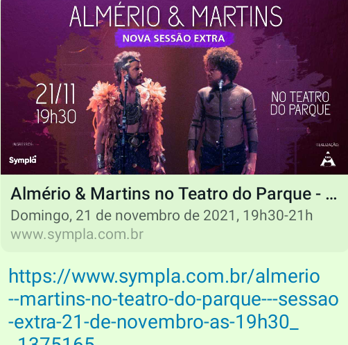 FaCAlmeriando's tweet photo. SE LIGA!
Sessão extra de hoje ainda tem ingresso! https://t.co/Td7KUDXSa5