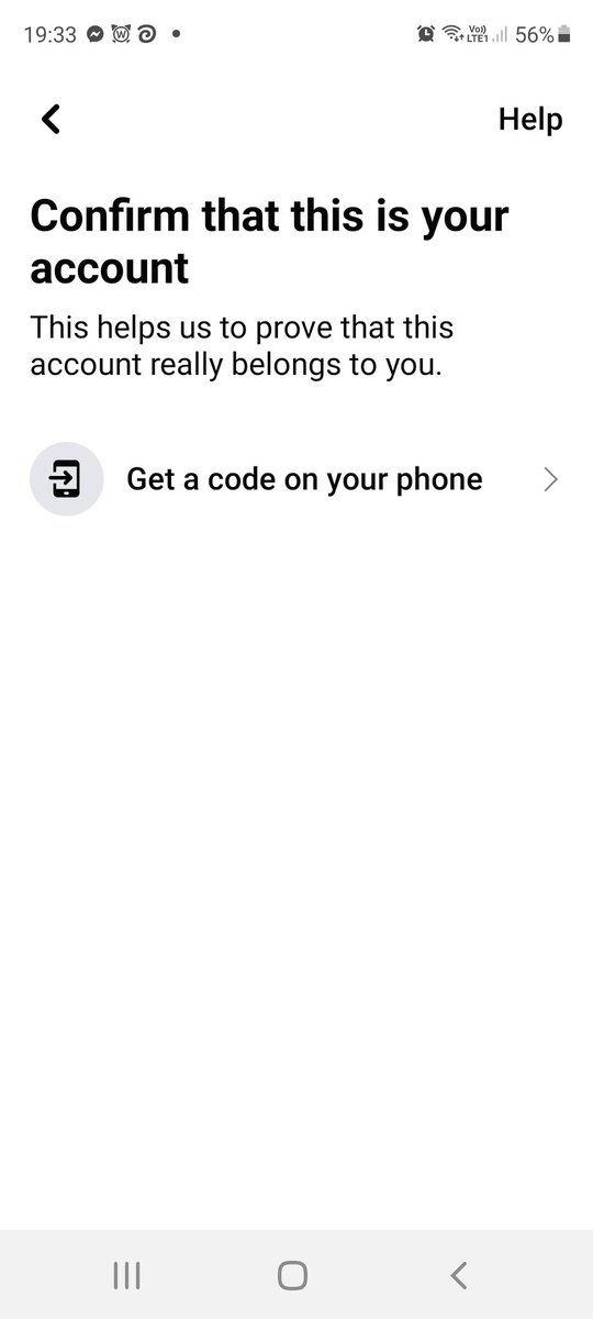 sammiec2012's tweet photo. When you are locked out of your #Facebook account and @Facebook won't help you get back in because the only option to unlock is a code going to your old dead phone number. Please Facebook let me back into my account. It has been a month of sending messages, sending ID. 😭🙏🤞😭 https://t.co/odKfn5uHNl