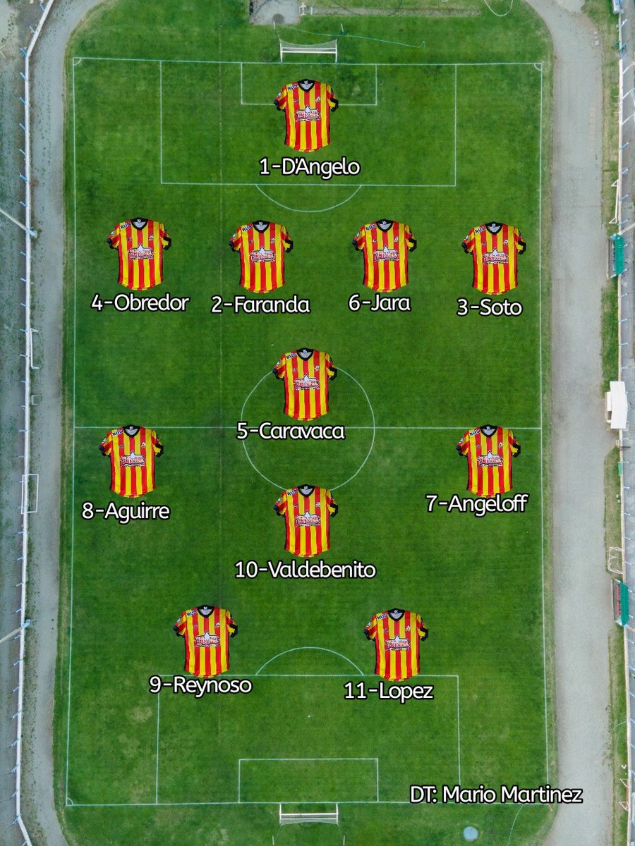 ¡EL 11 inicial de #CruzDelSur!