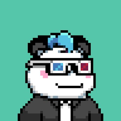 WeirdPandaNFT's tweet photo. @JazzytheNft Hi Guys! 🐼
This is one of my outfits. Discover my other outfits and find your favorite one on OpenSea! Stay tuned to know the first personality that I want to show you!
https://t.co/FeLdHSo9Ny https://t.co/vuD4jSF3hG