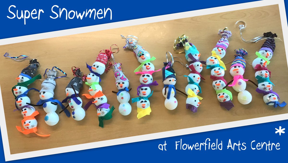 DoodlesArtCo's tweet photo. Another Saturday of fun festive workshops at @FlowerfieldArts. How cute are these snowmen decorations? ββ.βπ§¦ππ§£π
Looking forward to more festive workshops on 11th December, booking via Eventbrite...
#FestiveWorkshops #CreativityIsMessy #KidsWorkshops #MakePaintDrawCraft https://t.co/qseFxOZYZr