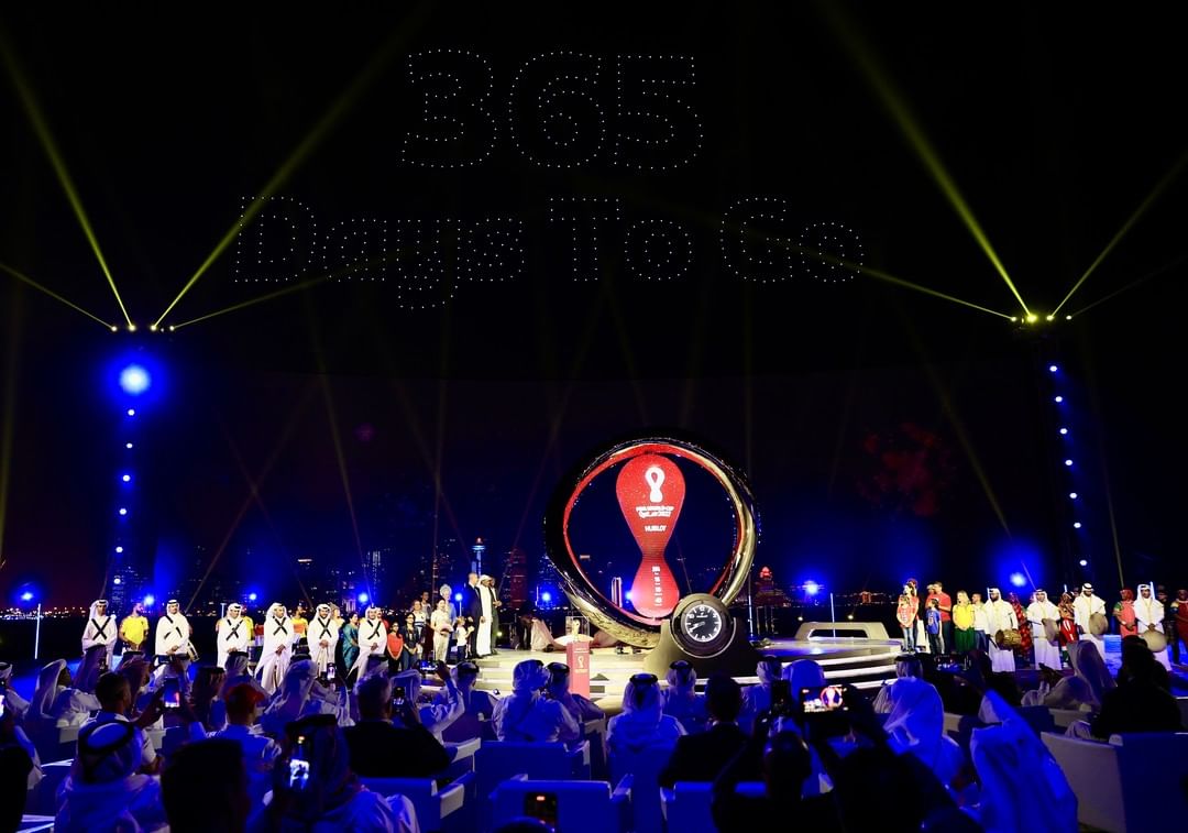 MenonRanjeev's tweet photo. The most awaited sporting event on the planet will start exactly one year from now, posing complex logistical challenges. We'd like to reaffirm our readiness to deliver the logistics mandate for the FIFA World Cup Qatar 2022™ in our capacity as the Official Logistics Provider https://t.co/V1xNwm1oJi