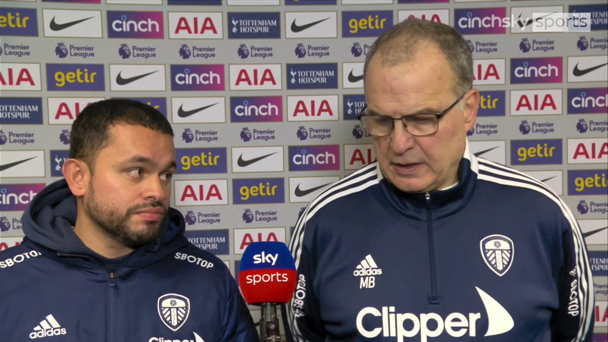 RT @SkySportsPL: Marcelo Bielsa thought Leeds lost today's clash with Spurs in the midfield battle https://t.co/CMiGbZxpah