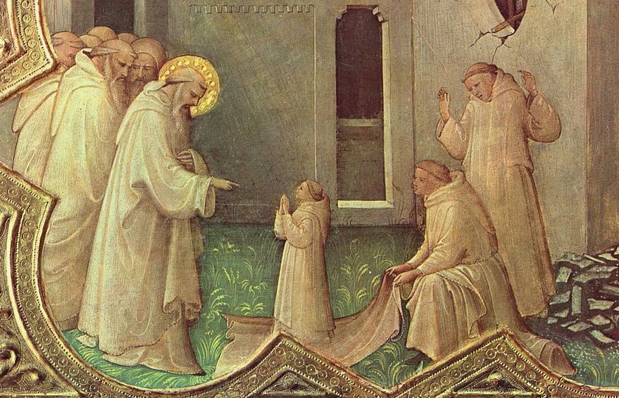 Trots Benedictinus Förmaninghar Wäghrade Micro-Munkhen klifwa af Köks-Handdukhen.